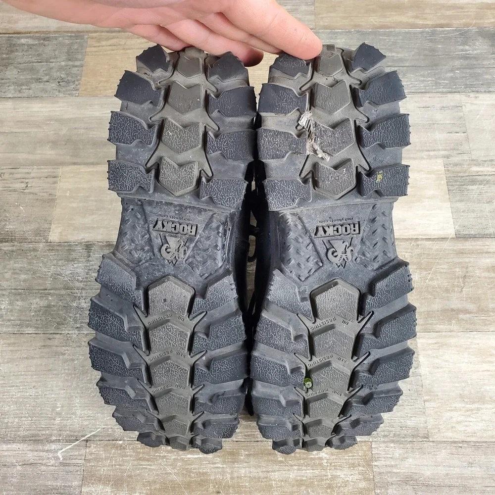 Rocky Mens Alpha‎ Force Boots Mens Sz 7 Composite Toe Waterproof Tactical